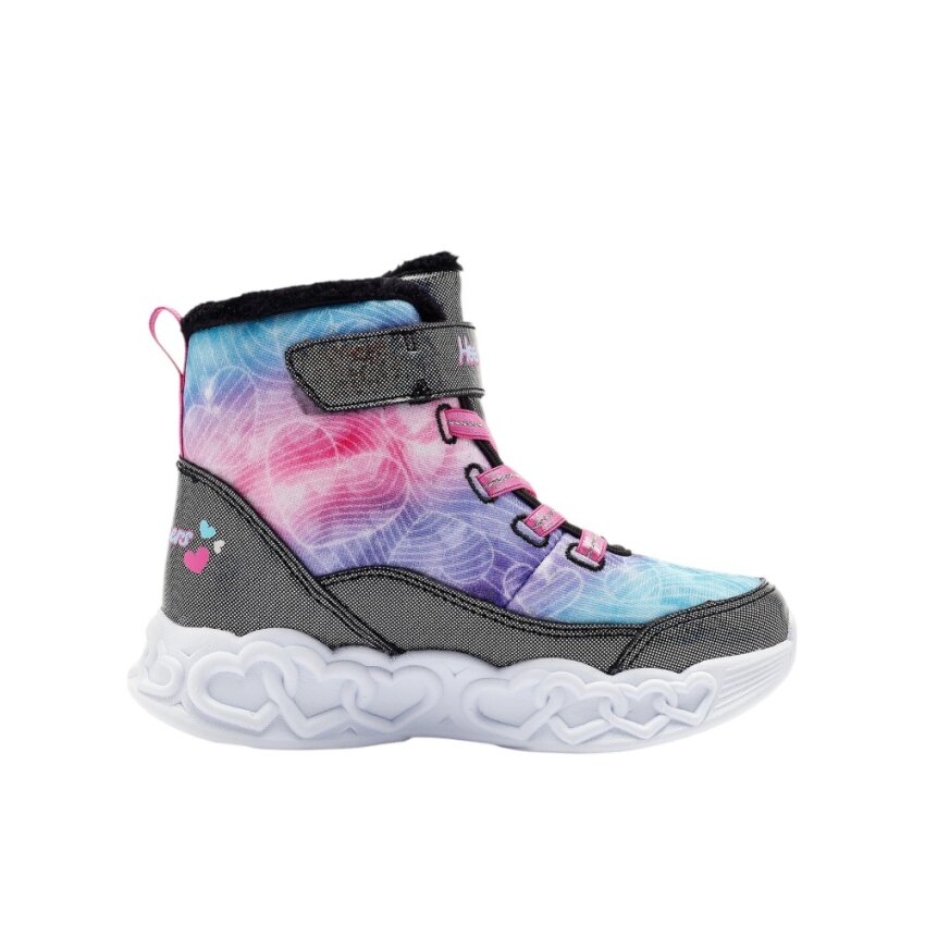 Skechers Infinite Heart Lights - Lovin Hearts Siyah Çocuk Günlük Ayakkabı - 2