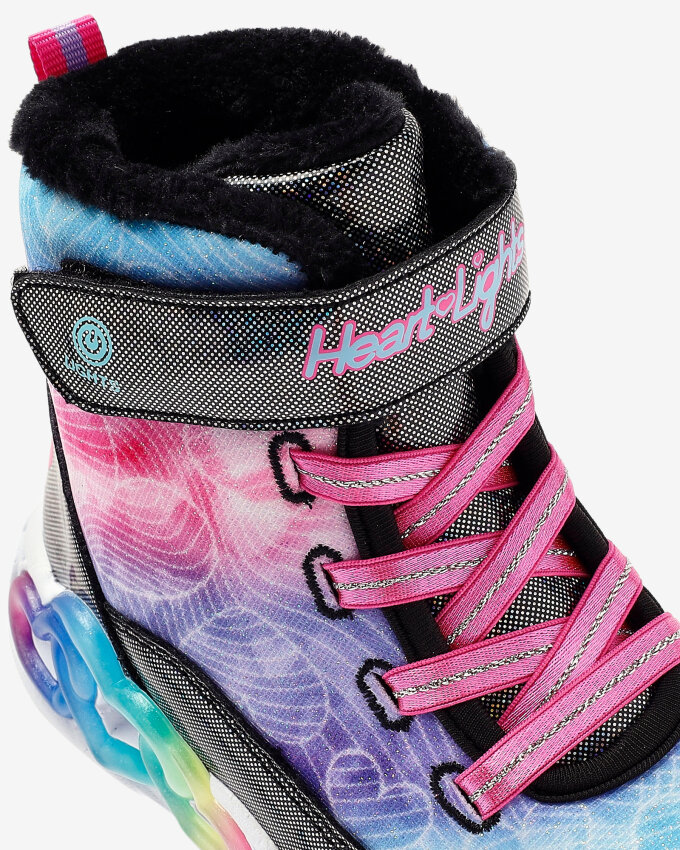Skechers Infinite Heart Lights - Lovin Hearts Siyah Çocuk Günlük Ayakkabı - 10