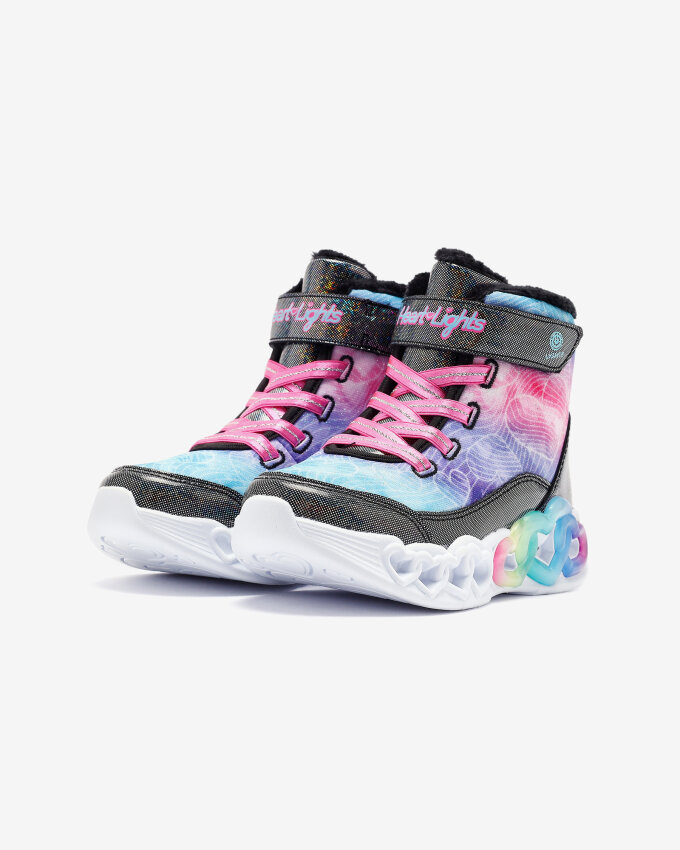 Skechers Infinite Heart Lights - Lovin Hearts Siyah Çocuk Günlük Ayakkabı - 6