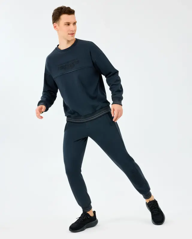 Skechers Jogger Siyah Erkek Eşofman Altı - 4