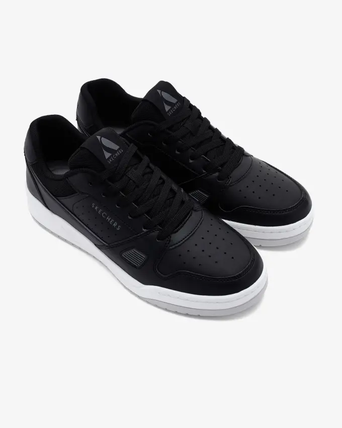 Skechers Koopa-Tiebreak Low Siyah Erkek Sneaker Ayakkabı - 6