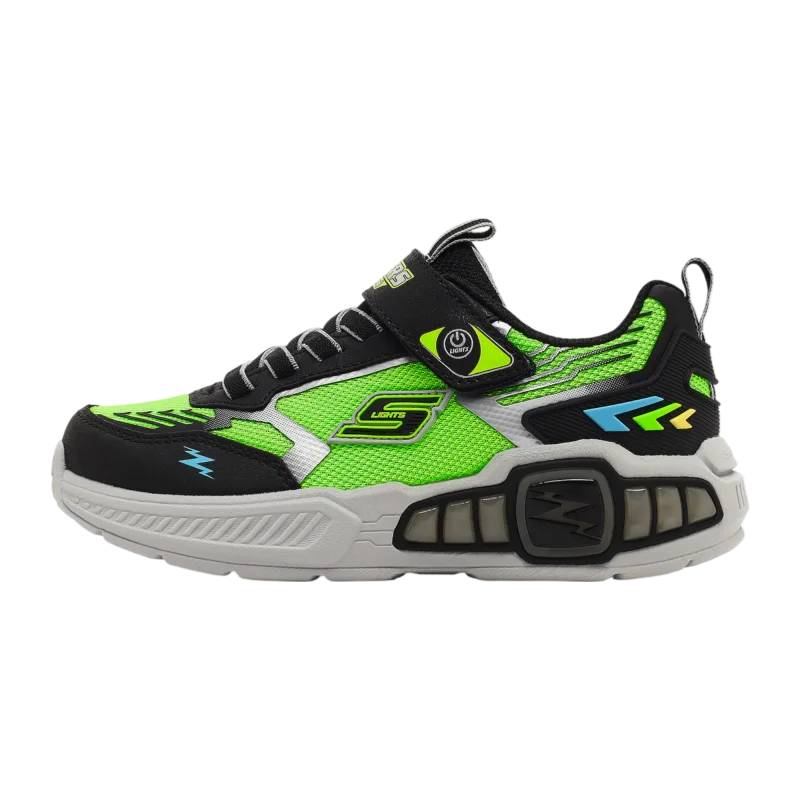 Skechers Light Storm 3 Siyah-Yeşil Çocuk Günlük Ayakkabı - 1