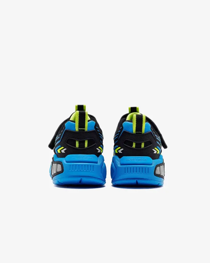 Skechers Light Storm 3 Siyah-Yeşil Çocuk Günlük Ayakkabı - 5