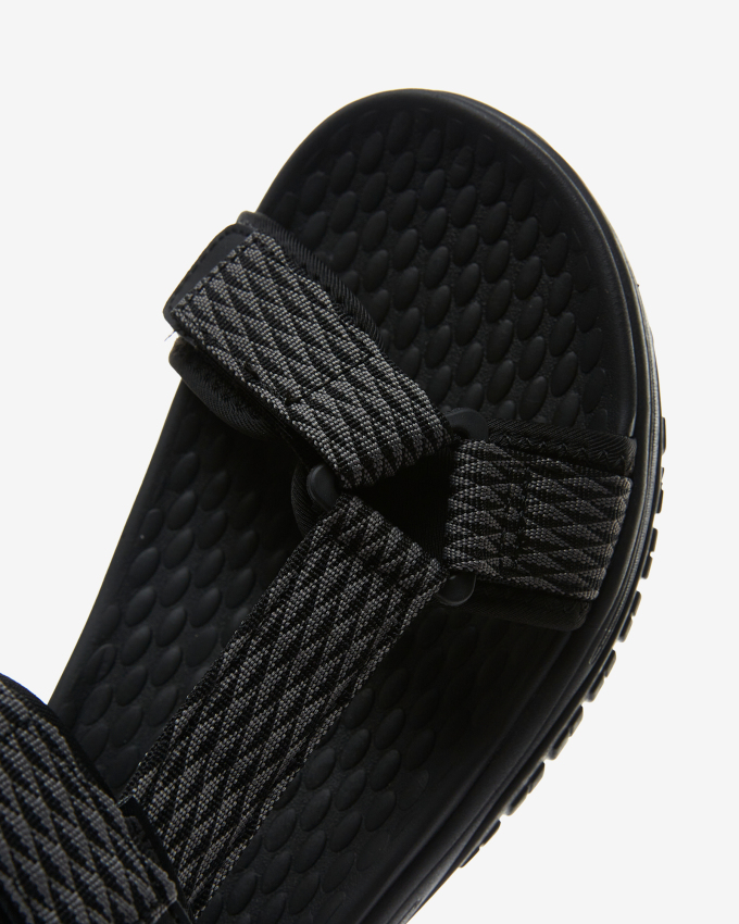 Skechers LOMELL - RİP TİDE SİYAH Erkek Sandalet - 7