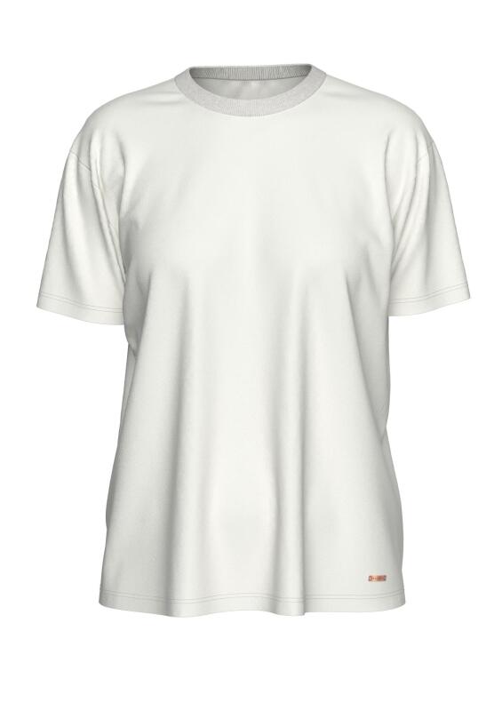 Skechers Loose Fit Beyaz Kadın Tshirt - Skechers