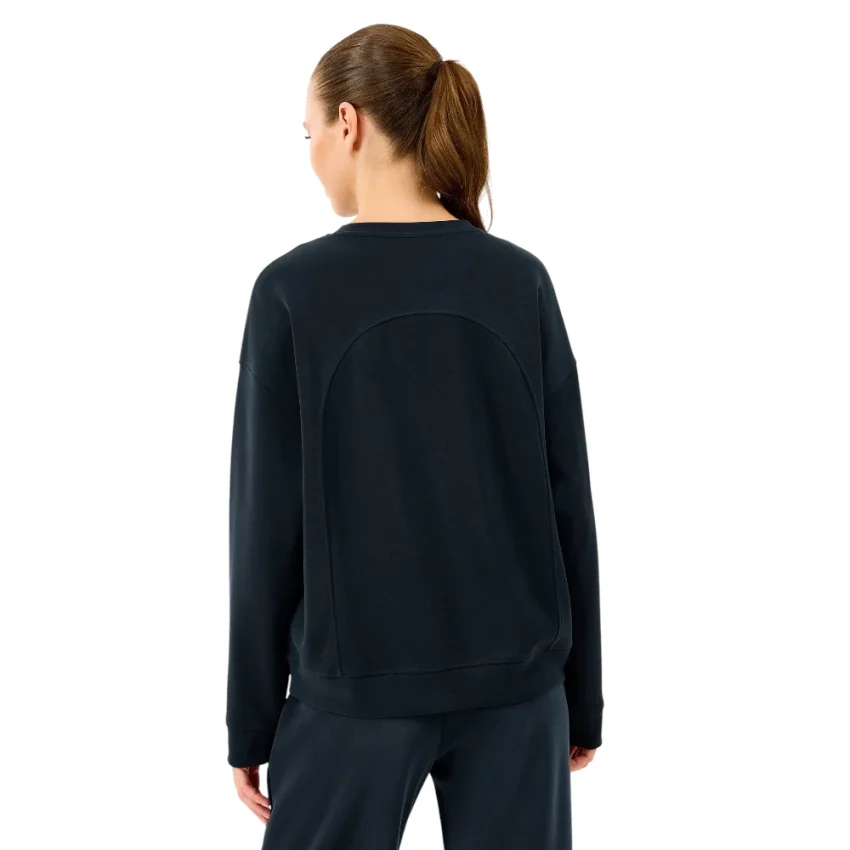 Skechers Lounge Loose Crew Neck Siyah Kadın Sweatshirt - 3