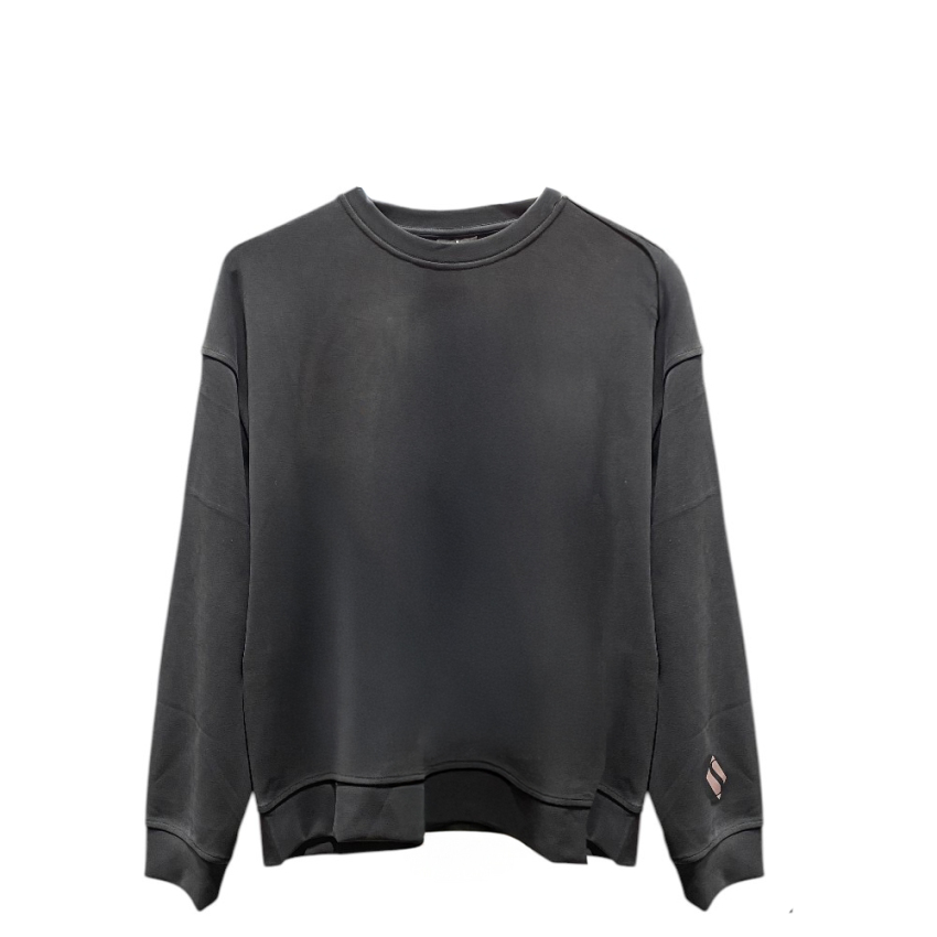Skechers Lounge Loose Crew Neck Siyah Kadın Sweatshirt - 1