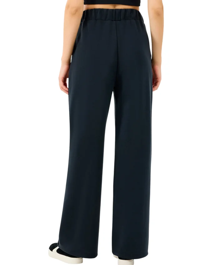 Skechers Lounge Loose Wide Leg Siyah Kadın Eşofman Altı - 3