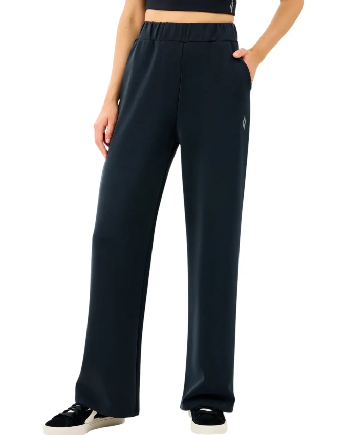 Skechers Lounge Loose Wide Leg Siyah Kadın Eşofman Altı - 1