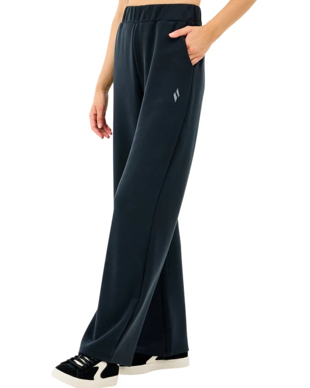 Skechers Lounge Loose Wide Leg Siyah Kadın Eşofman Altı - 2