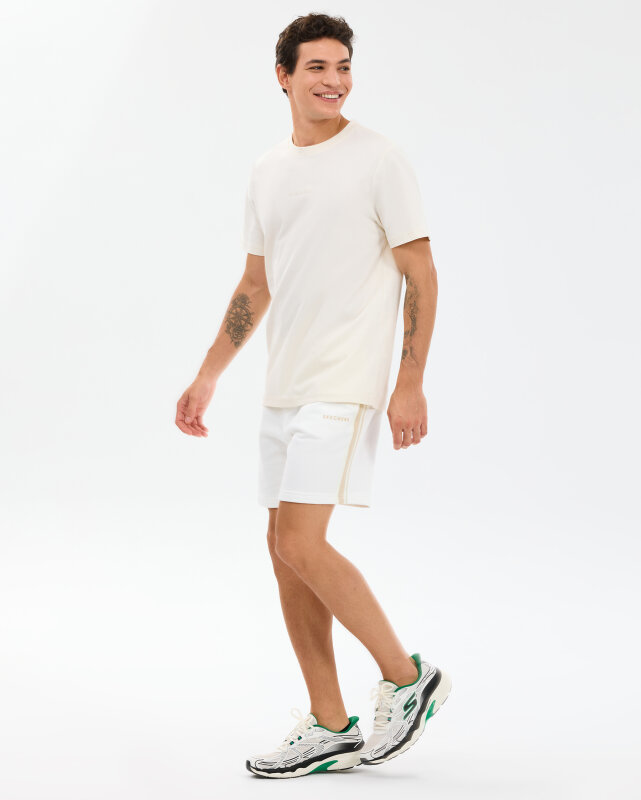 Skechers LW Fleece Beyaz Erkek Şort - 5