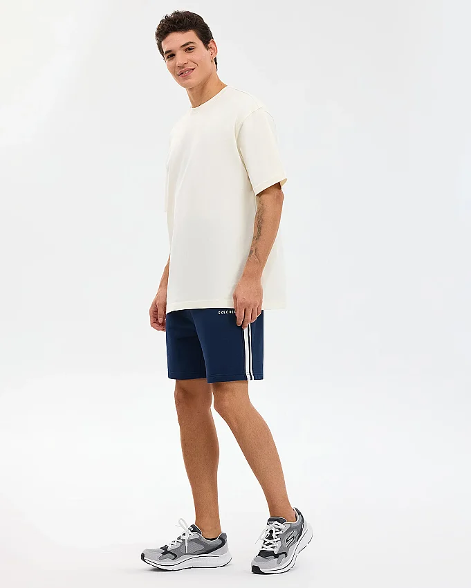 Skechers LW Fleece Lacivert Erkek Şort - 4
