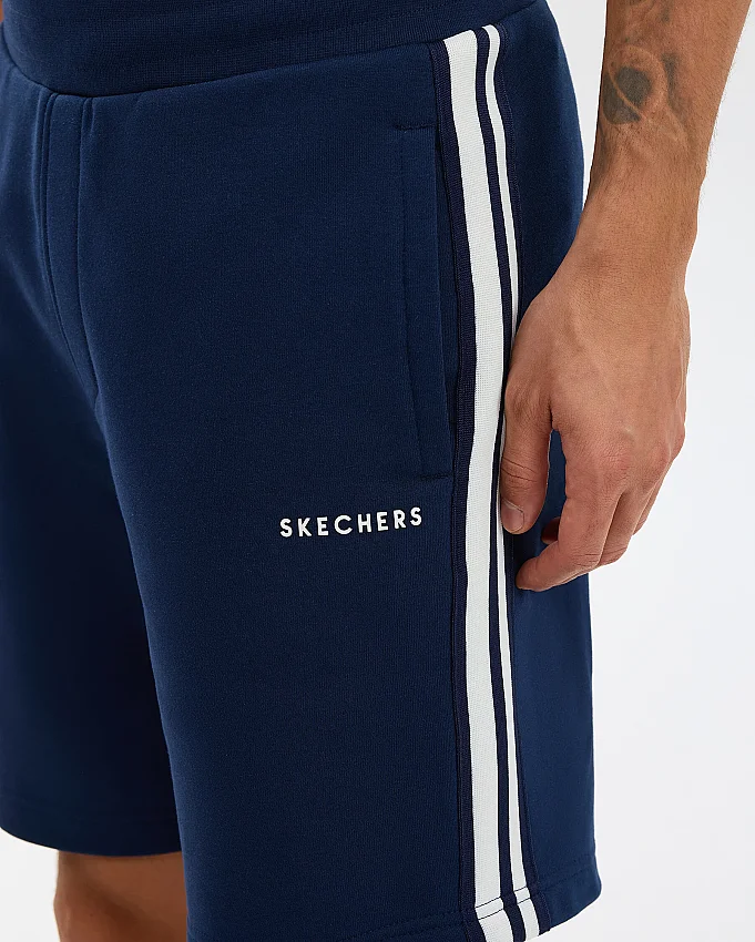 Skechers LW Fleece Lacivert Erkek Şort - 5