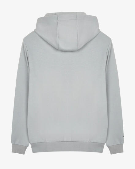 Skechers M 2XI-Lock Arm Zipped Hoodie Gri Erkek Sweatshirt - 2