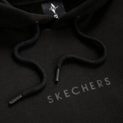 Skechers M 2XI-Lock Arm Zipped Hoodie SİYAH Erkek Sweatshirt - 7