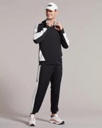 Skechers M 2XI-Lock Diagonal Fleece Suit Track Suit SİYAH Erkek Eşofman Takımı - 2