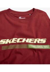 Skechers M Big Logo T-Shirt Bordo Erkek Tshirt - 3