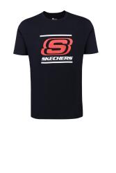 Skechers M Big Logo T-Shirt SİYAH Erkek Tshirt - 3