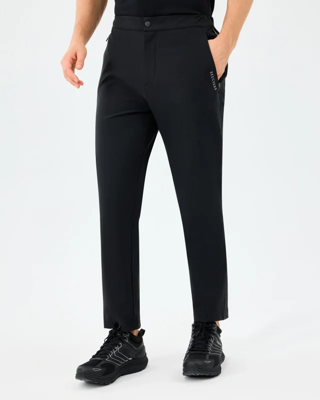 Skechers M Coated Slim Pant Siyah Erkek Eşofman Altı - 4