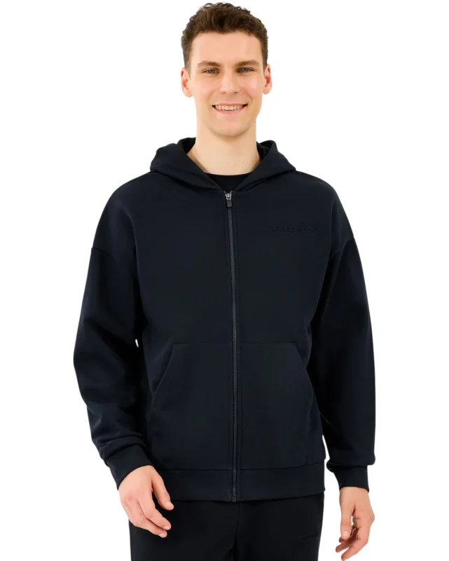 Skechers M Essential Full Zip Hoodie Siyah Erkek Sweatshirt - 1