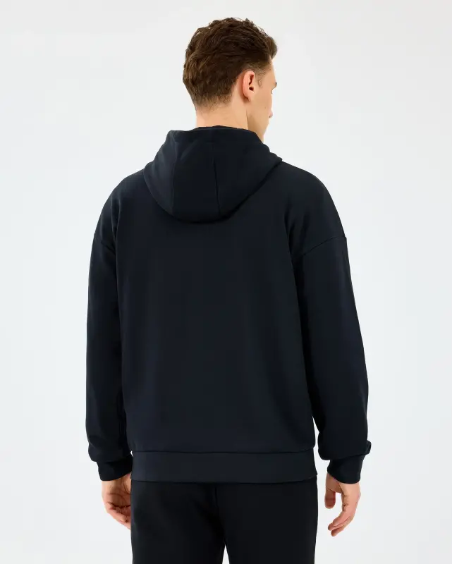 Skechers M Essential Full Zip Hoodie Siyah Erkek Sweatshirt - 4