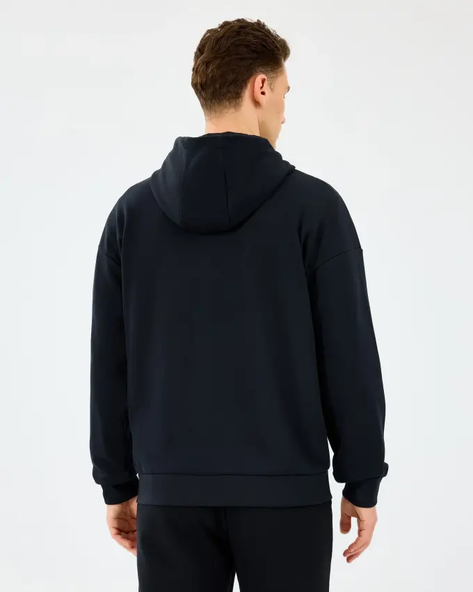 Skechers M Essential Full Zip Hoodie Siyah Erkek Sweatshirt - 4