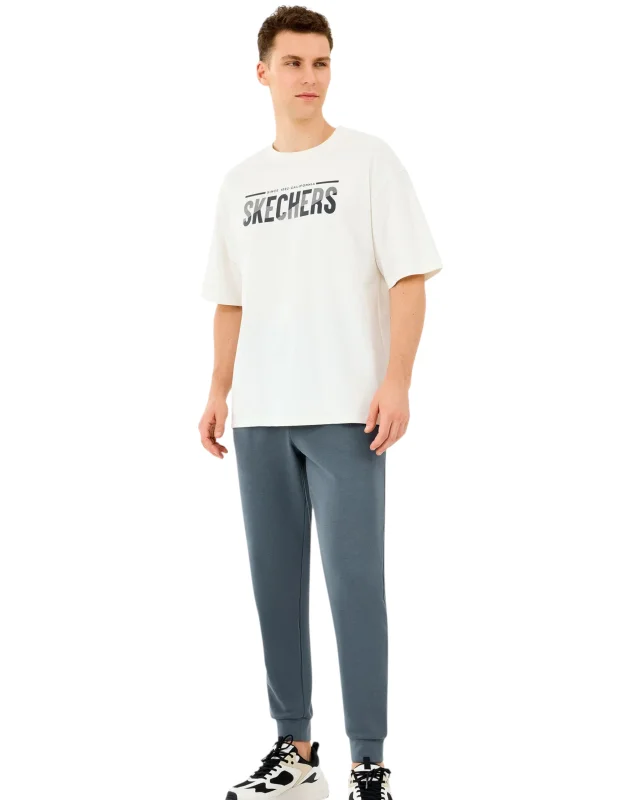Skechers M Essential Jogger Sweatpant Gri Erkek Eşofman Altı - 3