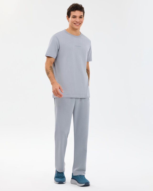 Skechers M Essential T-Shirt Gri Erkek Tshirt - 4