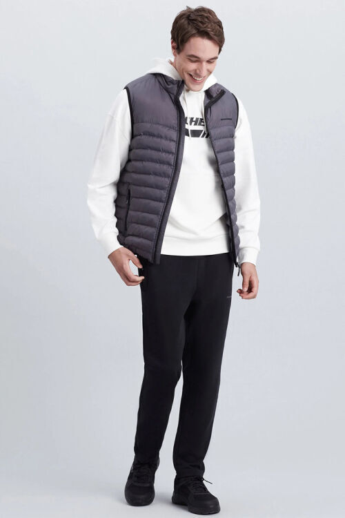 Skechers M Essential Vest Gri Erkek Yelek S202174-040 - 2