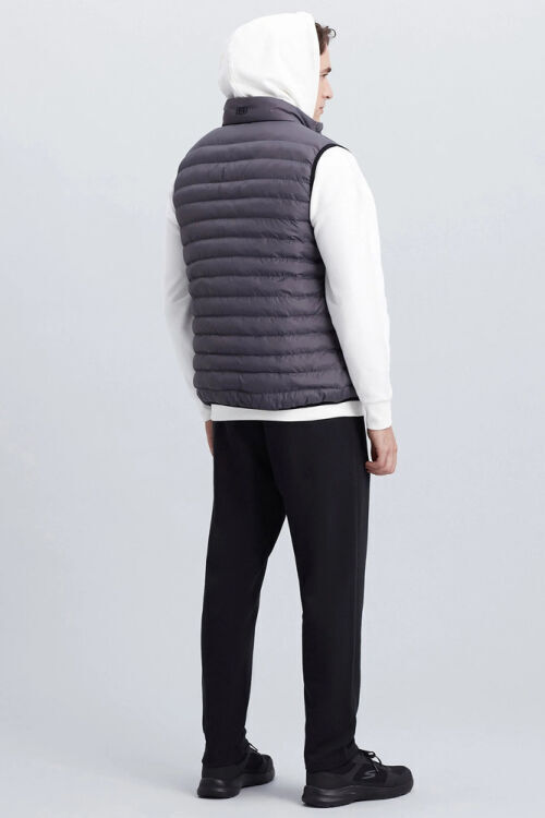 Skechers M Essential Vest Gri Erkek Yelek S202174-040 - 4