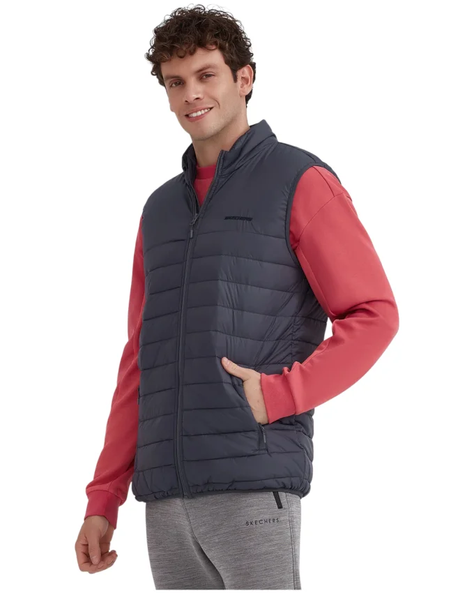Skechers M Essential Vest Gri Erkek Yelek - 2