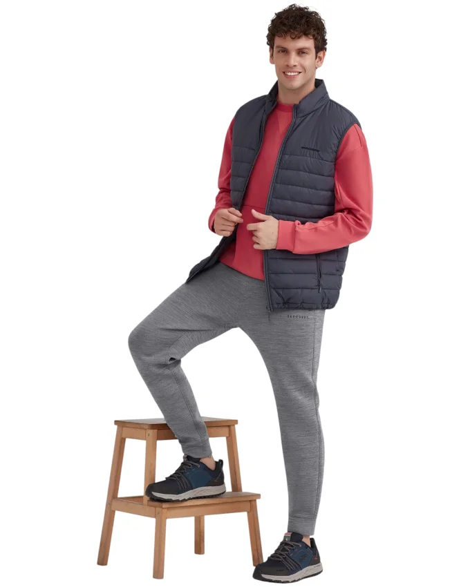 Skechers M Essential Vest Gri Erkek Yelek - 5