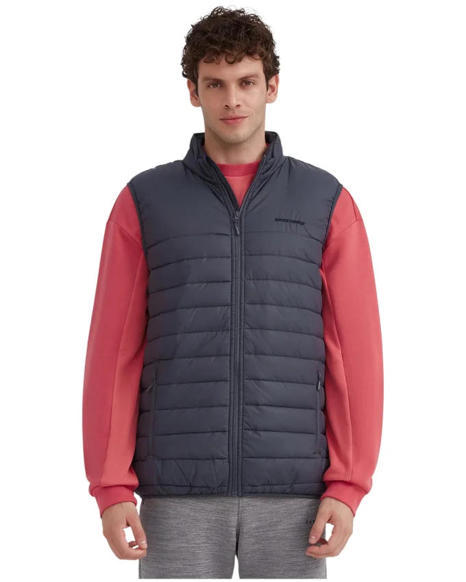 Skechers M Essential Vest Gri Erkek Yelek - 1