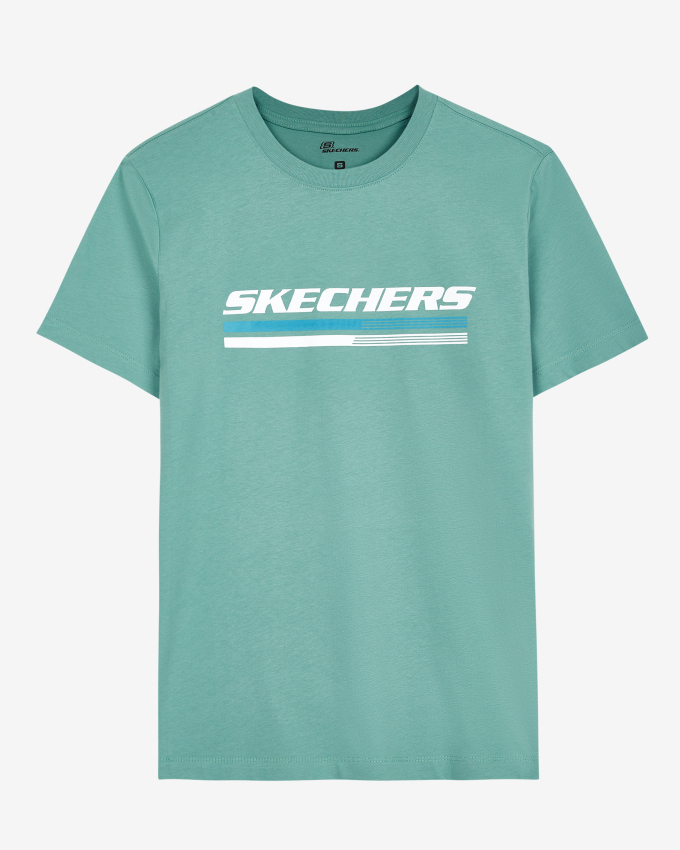 Skechers M Graphic Tee Big Logo T-Shirt Erkek Tshirt - 4