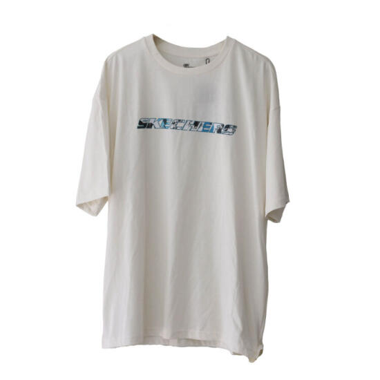 Skechers M Graphic Tee Crew Neck T-Shirt BEYAZ Erkek Tshirt - 1