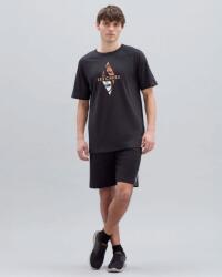 Skechers M Graphic Tee Diamond Logo T-Shirt SİYAH Erkek Tshirt - 1