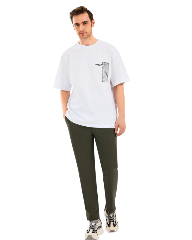 Skechers Heavyweight Graphic Beyaz Erkek Tshirt - 2