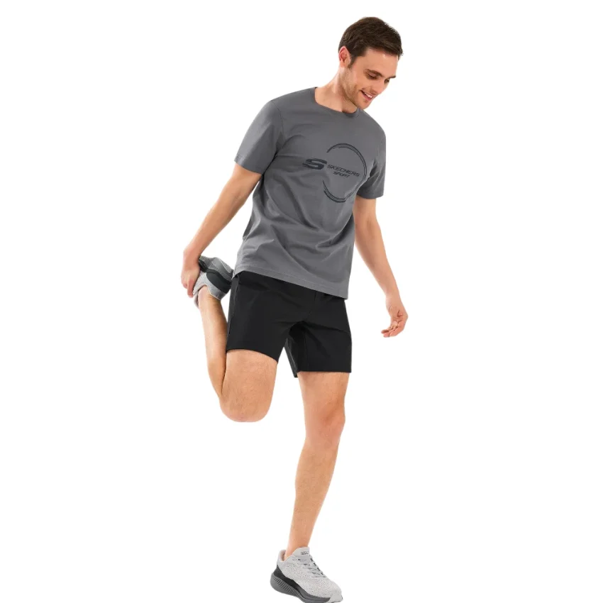 Skechers Lightweight Graphic Erkek Tshirt - 3