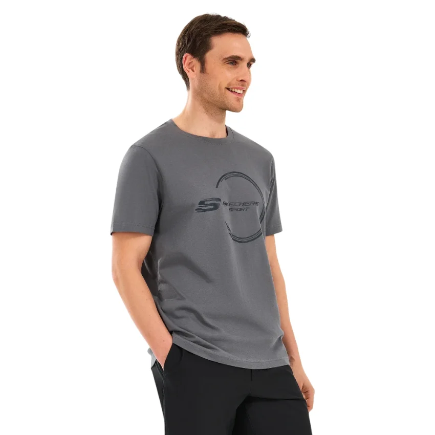 Skechers Lightweight Graphic Erkek Tshirt - 2