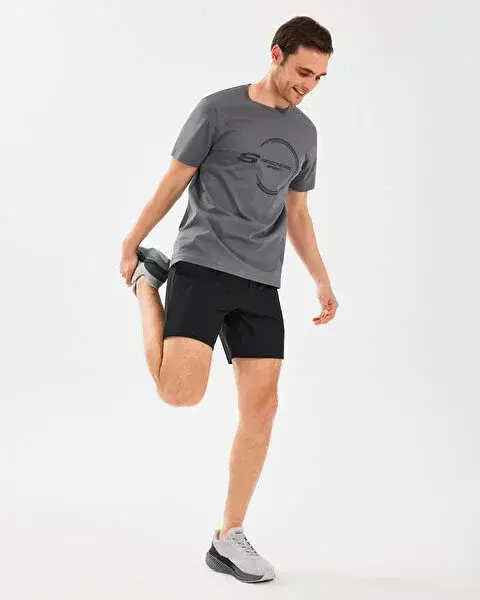 Skechers M Lightweight Graphic Tee T-Shirt Erkek Tshirt - 4