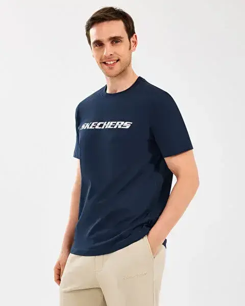 Skechers Lightweight Graphic Erkek Tshirt - 2