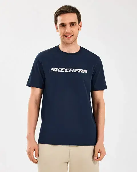 Skechers M Lightweight Graphic Tee T-Shirt Erkek Tshirt - 1