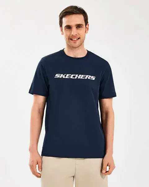 Skechers M Lightweight Graphic Tee T-Shirt Erkek Tshirt - Skechers