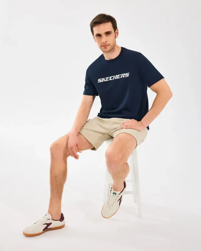 Skechers M Lightweight Graphic Tee T-Shirt Erkek Tshirt - 4