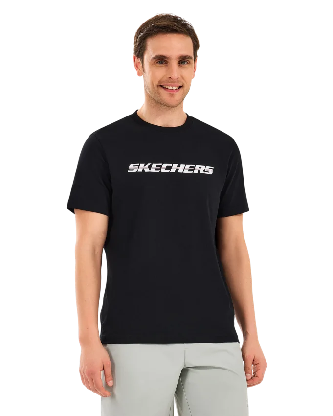 Skechers Lightweight Graphic Erkek Tshirt - 1