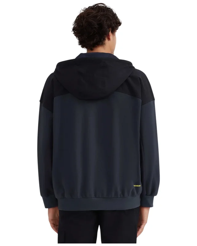 Skechers Fleece Full Zip Hoodie Gri Erkek Sweatshirt - 3
