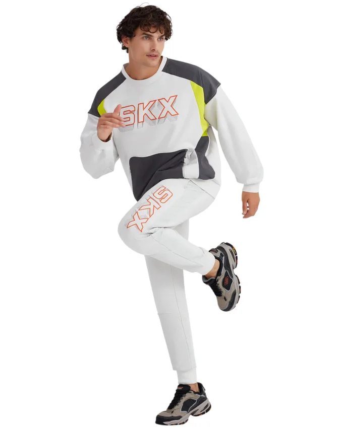 Skechers M LW Fleece Jogger Sweatpant Gri Erkek Eşofman Altı - 2