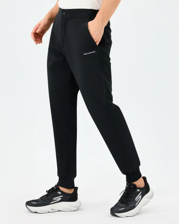 Skechers M Micro Coll. Side Zipper Jogger Fit Siyah Erkek Eşofman Altı - 2