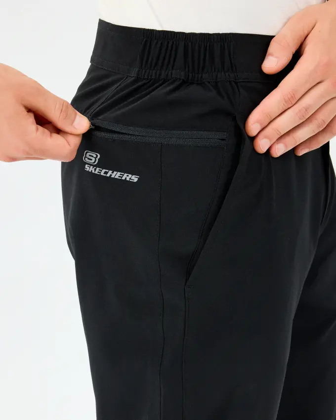 Skechers M Micro Coll. Side Zipper Jogger Fit Siyah Erkek Eşofman Altı - 4