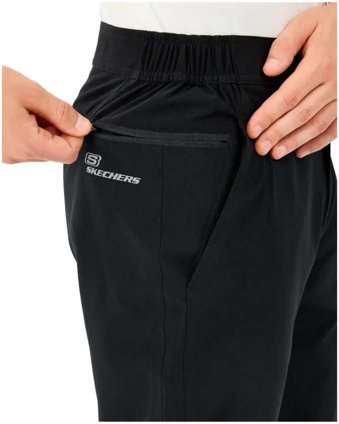 Skechers M Micro Coll. Side Zipper Jogger Fit Siyah Erkek Eşofman Altı - 5